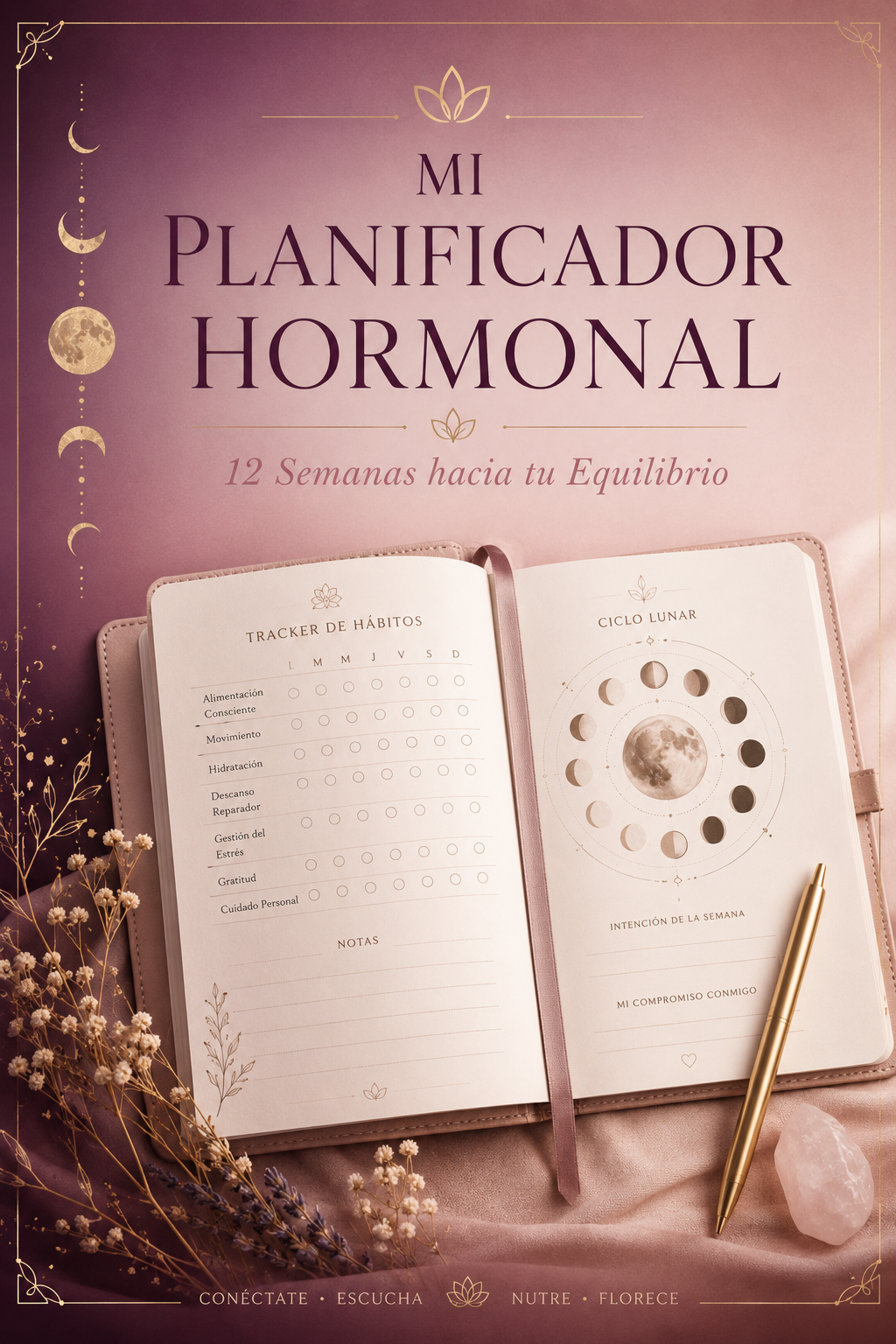 Mi Planificador Hormonal — 12 Semanas de Seguimiento Ebook